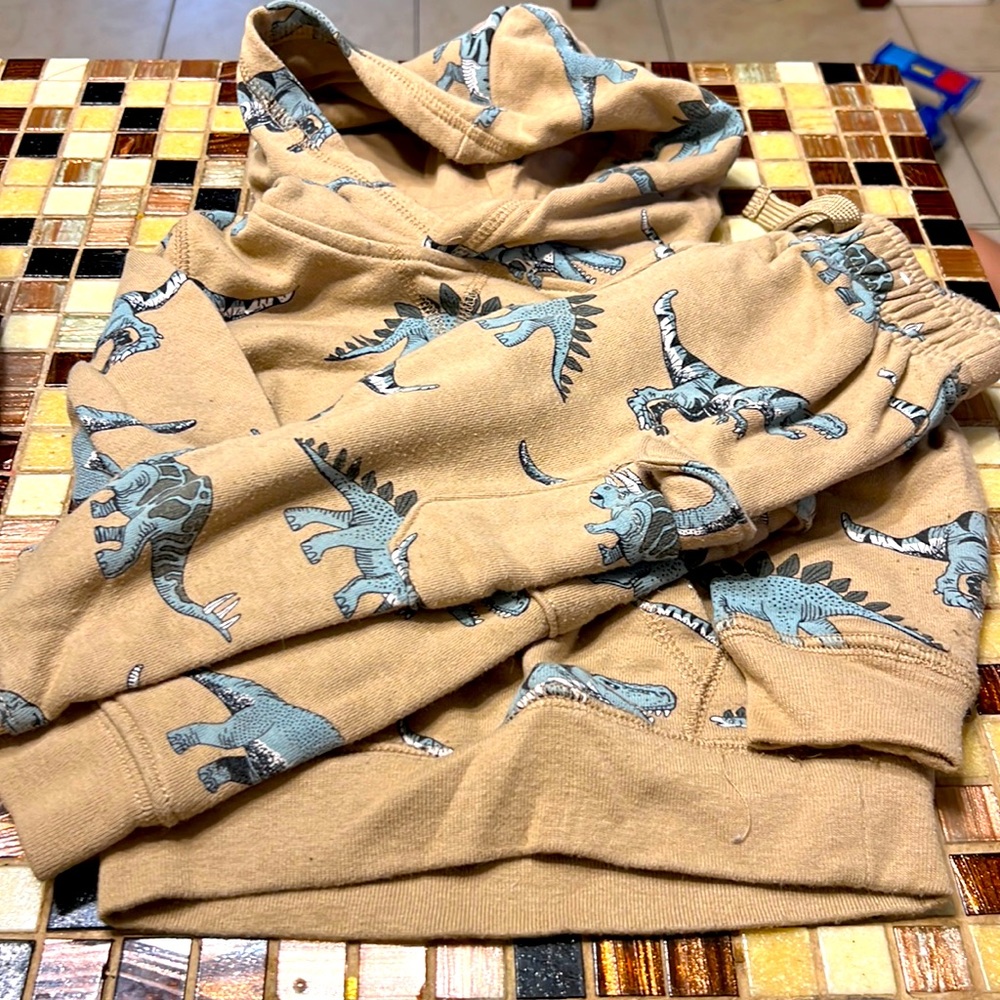 Two piece hoodie and jogger set